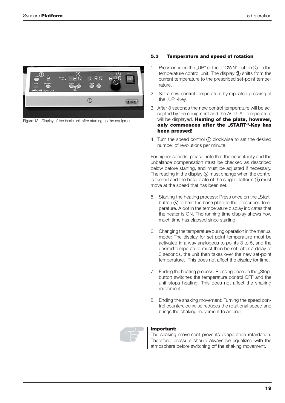 BUCHI Syncor Polyvap User Manual | Page 19 / 46