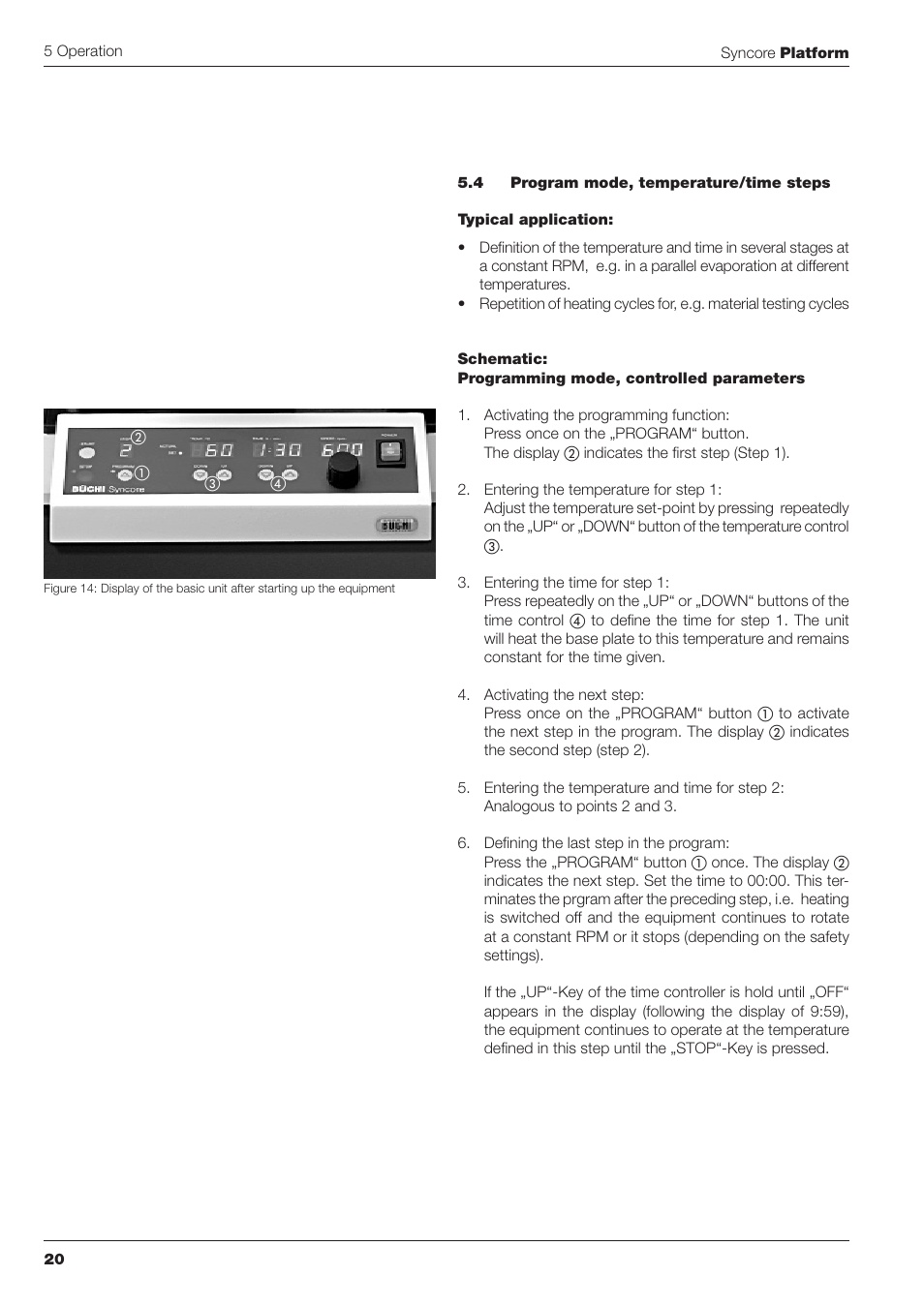 BUCHI Syncor Polyvap User Manual | Page 20 / 46
