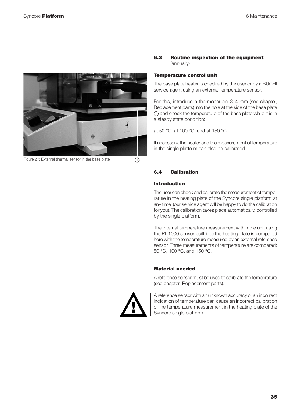 BUCHI Syncor Polyvap User Manual | Page 35 / 46