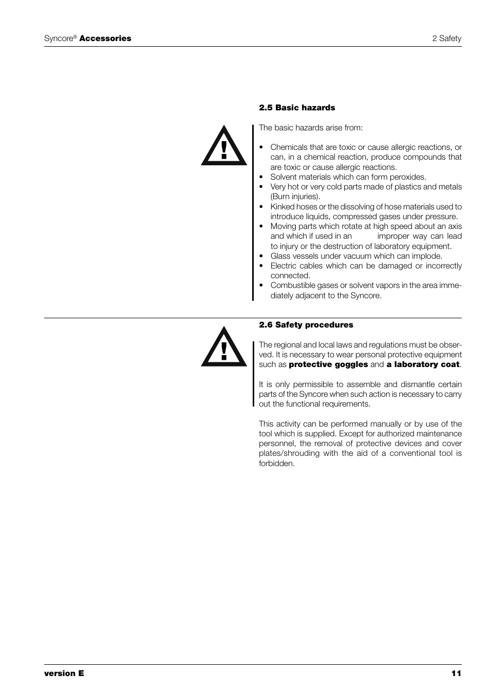 BUCHI Syncor Polyvap User Manual | Page 13 / 60