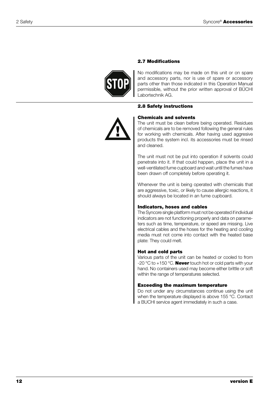 BUCHI Syncor Polyvap User Manual | Page 14 / 60
