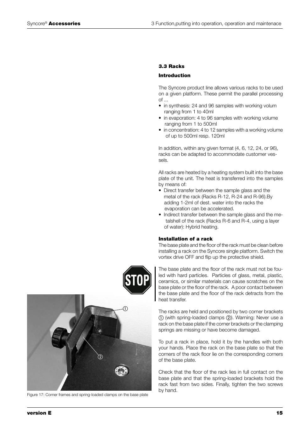 BUCHI Syncor Polyvap User Manual | Page 17 / 60