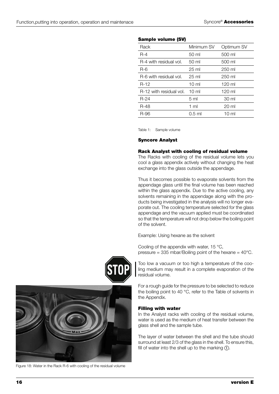 BUCHI Syncor Polyvap User Manual | Page 18 / 60