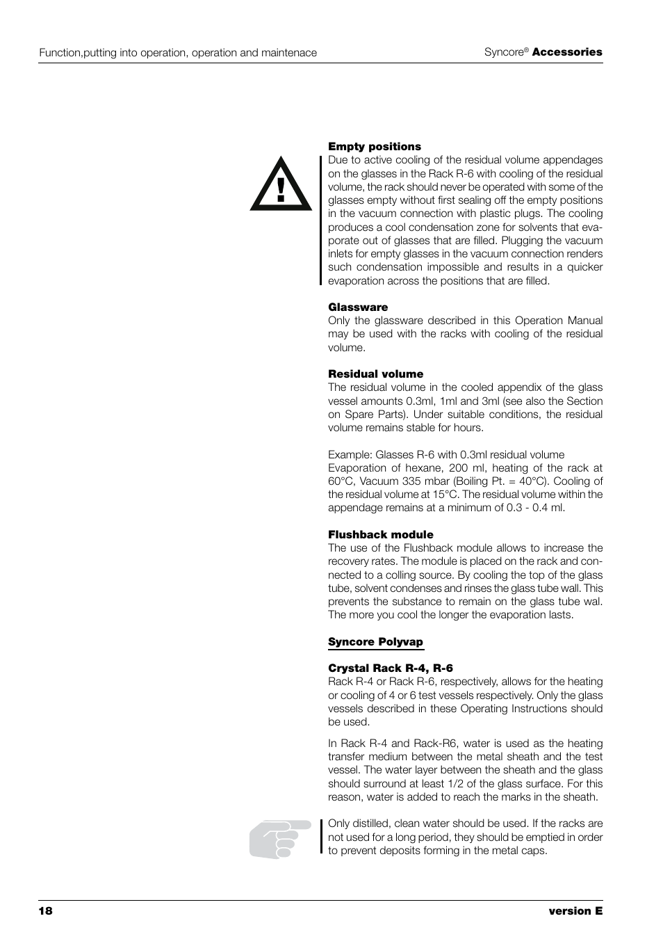 BUCHI Syncor Polyvap User Manual | Page 20 / 60