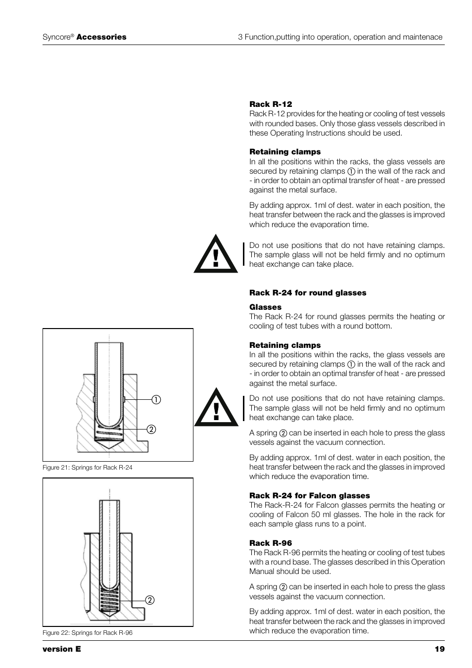 BUCHI Syncor Polyvap User Manual | Page 21 / 60