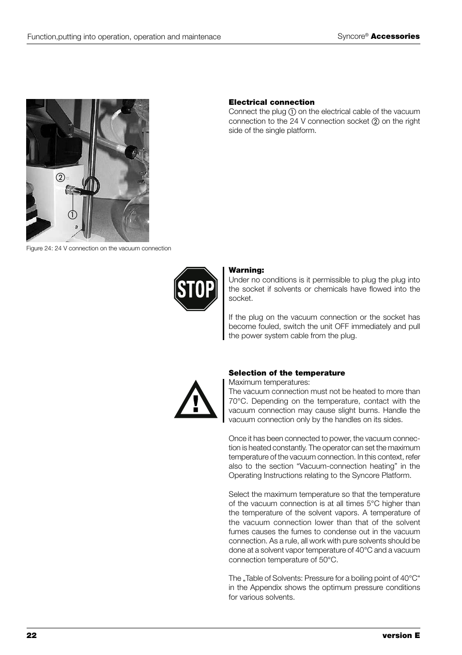 BUCHI Syncor Polyvap User Manual | Page 24 / 60