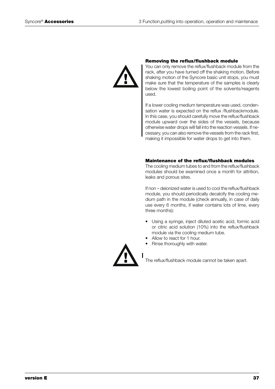 BUCHI Syncor Polyvap User Manual | Page 39 / 60