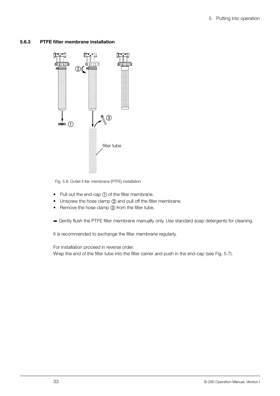 BUCHI Inert Loop B-295 User Manual | Page 33 / 84