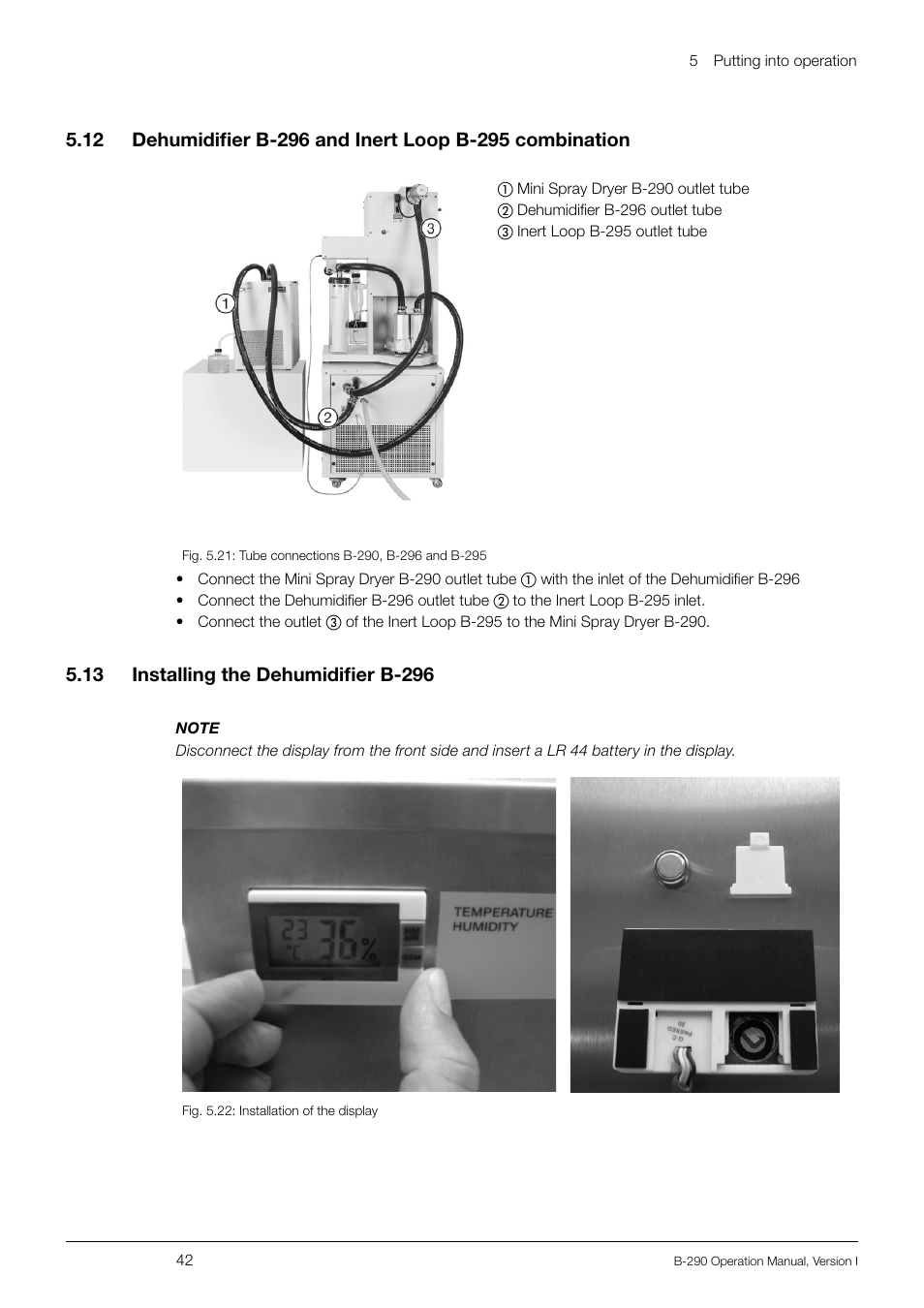 BUCHI Inert Loop B-295 User Manual | Page 42 / 84