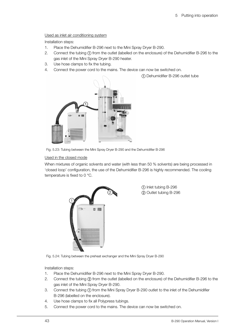 BUCHI Inert Loop B-295 User Manual | Page 43 / 84