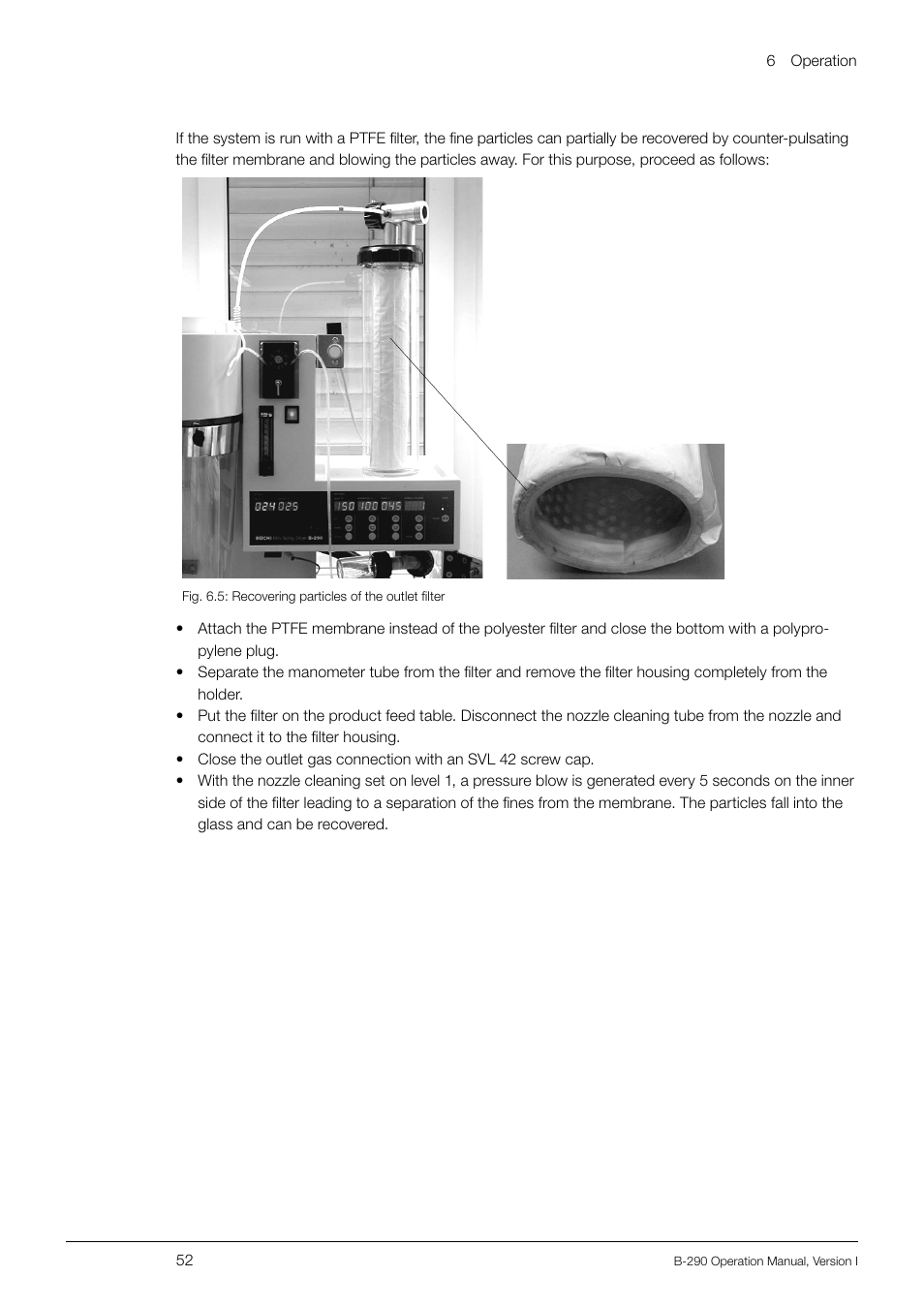 BUCHI Inert Loop B-295 User Manual | Page 52 / 84