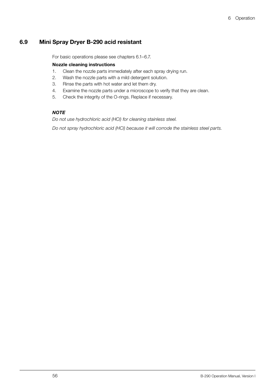 BUCHI Inert Loop B-295 User Manual | Page 56 / 84