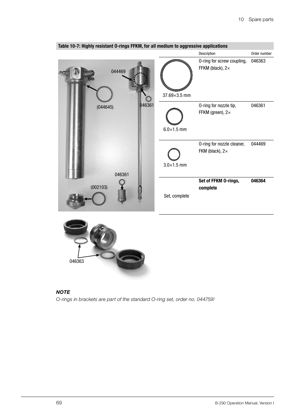 BUCHI Inert Loop B-295 User Manual | Page 69 / 84