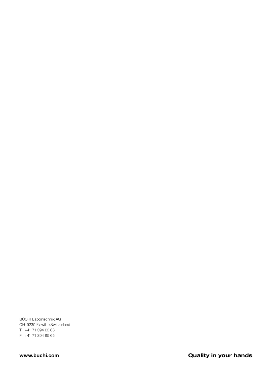 BUCHI Inert Loop B-295 User Manual | Page 84 / 84