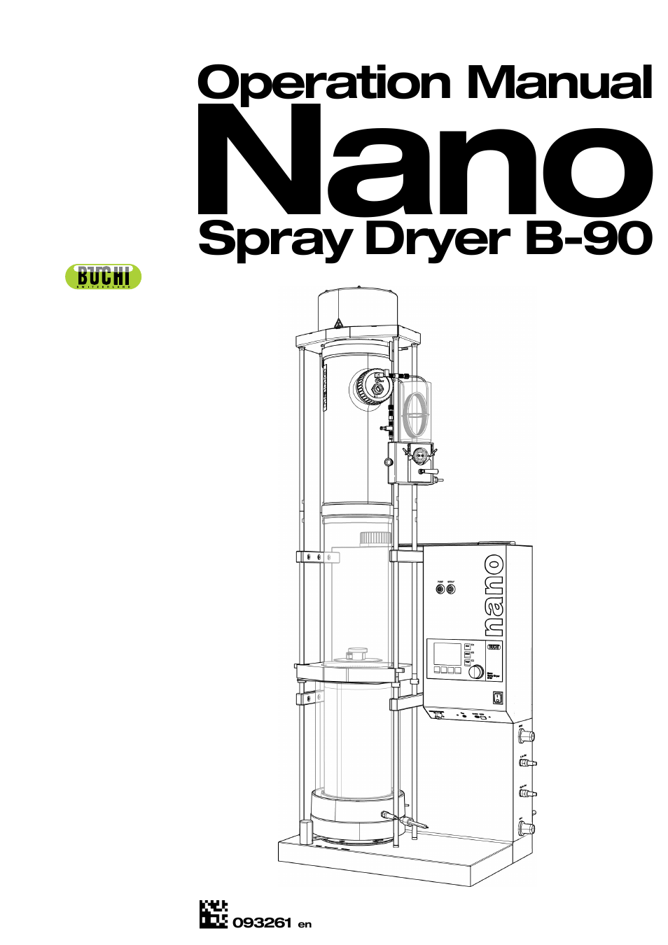 BUCHI Nano Spray Dryer B-90 User Manual | 104 pages