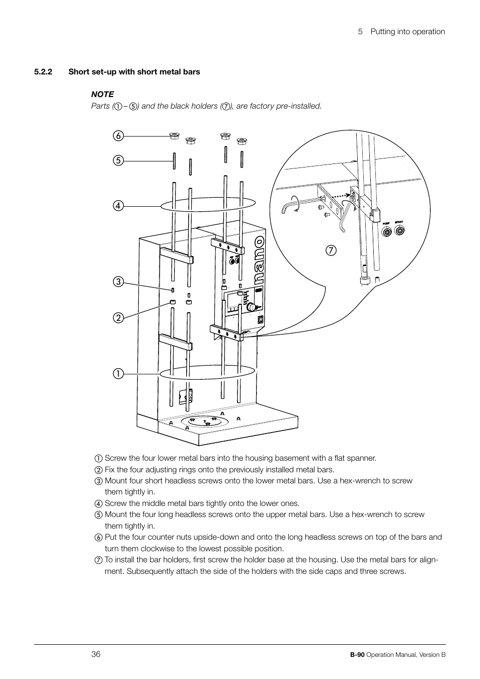 BUCHI Nano Spray Dryer B-90 User Manual | Page 36 / 104