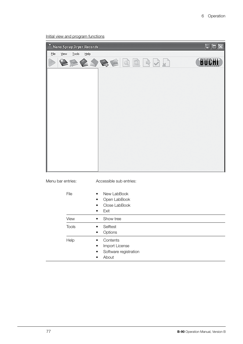 BUCHI Nano Spray Dryer B-90 User Manual | Page 77 / 104