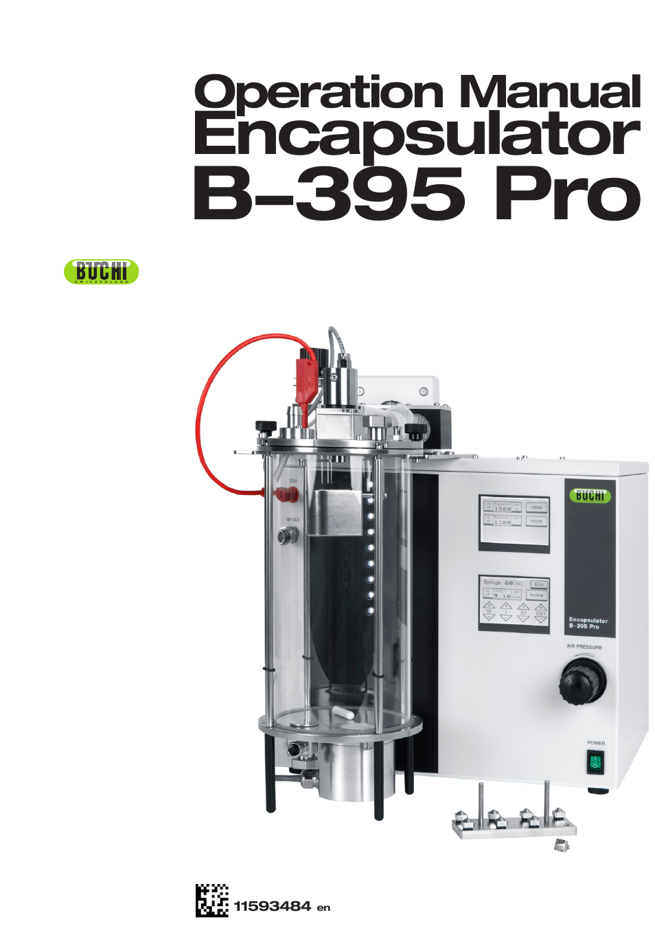 BUCHI Encapsulator B-395 Pro User Manual | 82 pages