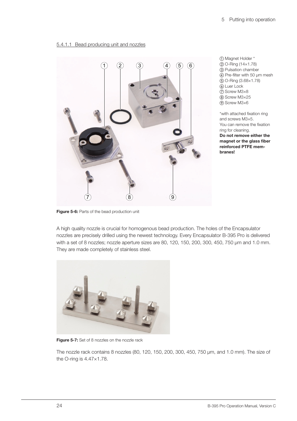 BUCHI Encapsulator B-395 Pro User Manual | Page 24 / 82