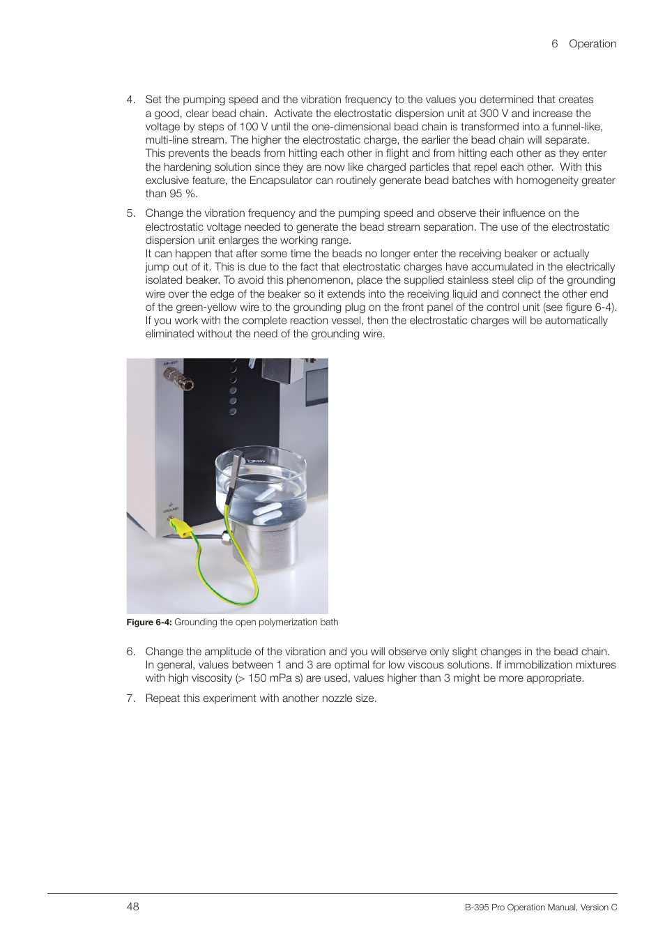 BUCHI Encapsulator B-395 Pro User Manual | Page 48 / 82