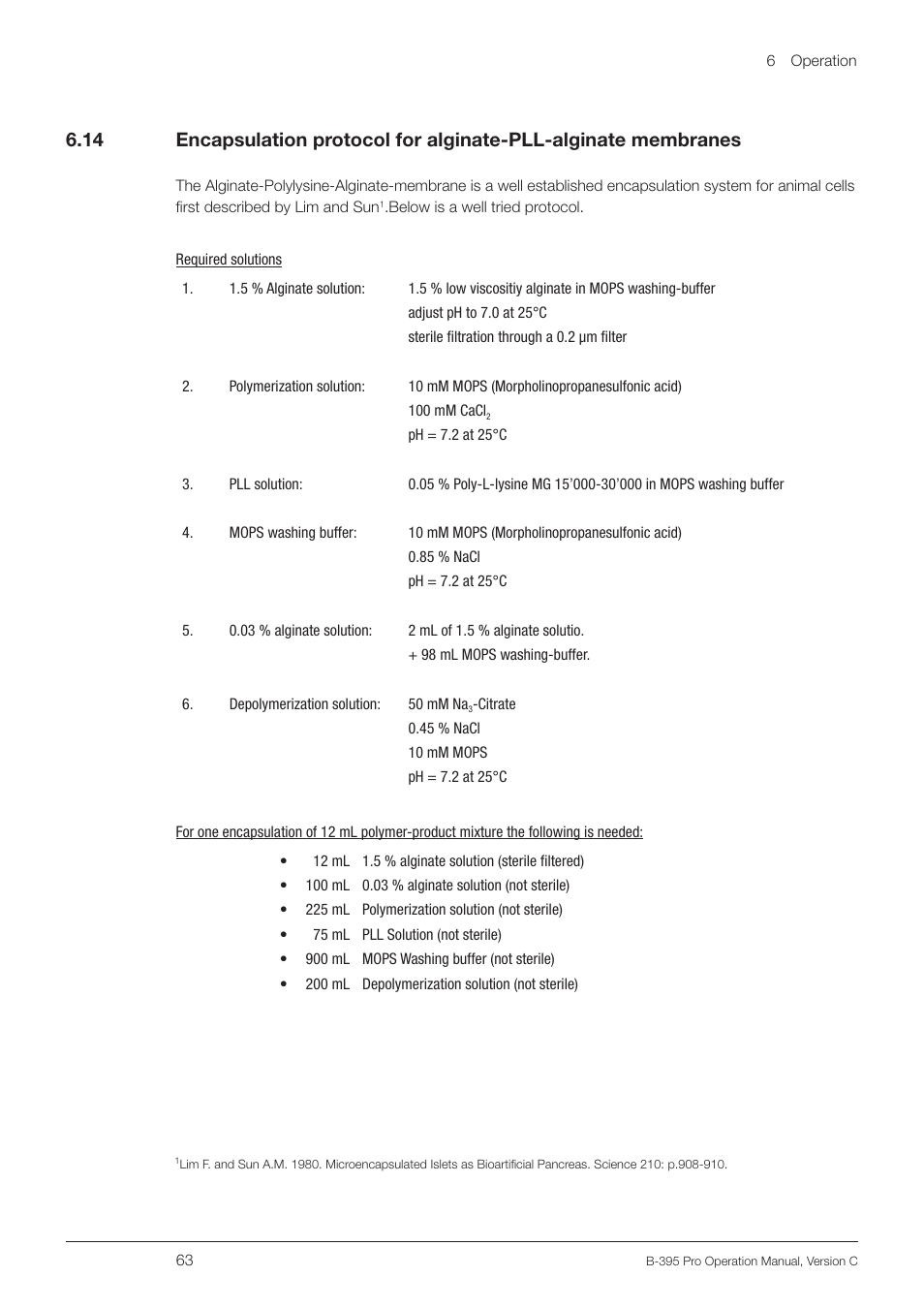 BUCHI Encapsulator B-395 Pro User Manual | Page 63 / 82