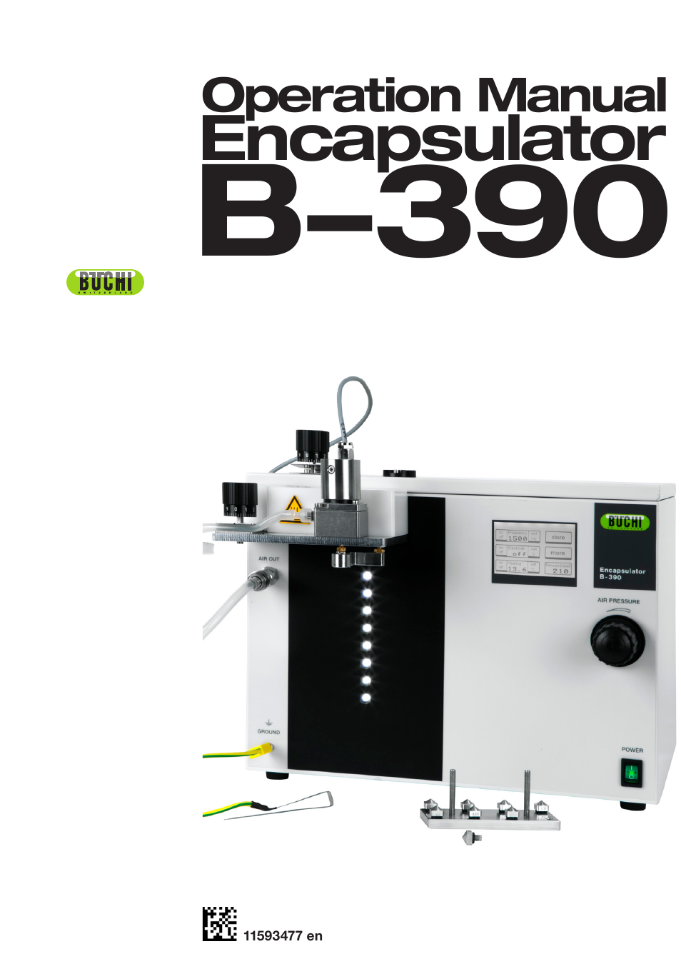 BUCHI Encapsulator B-390 User Manual | 56 pages
