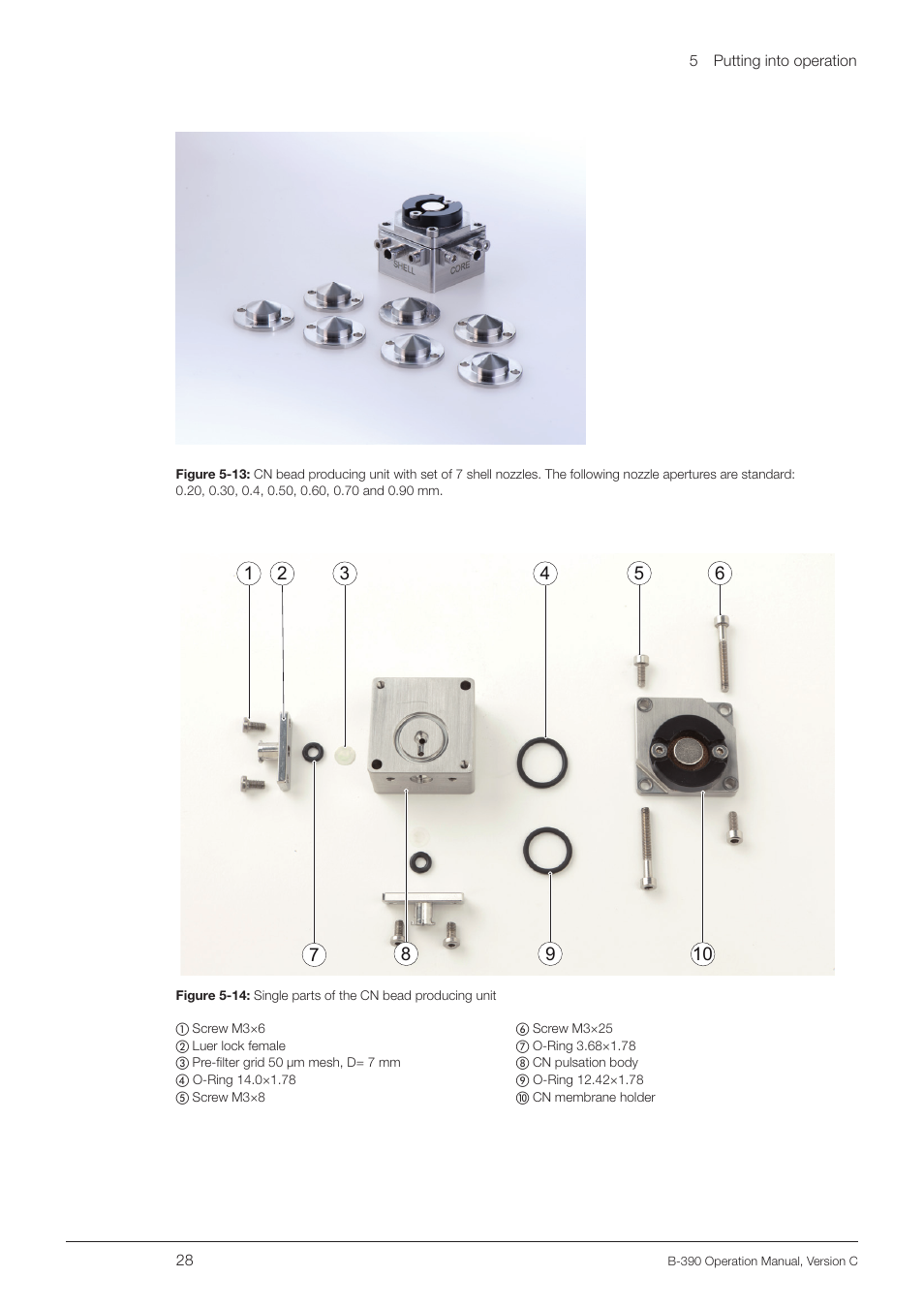 BUCHI Encapsulator B-390 User Manual | Page 28 / 56