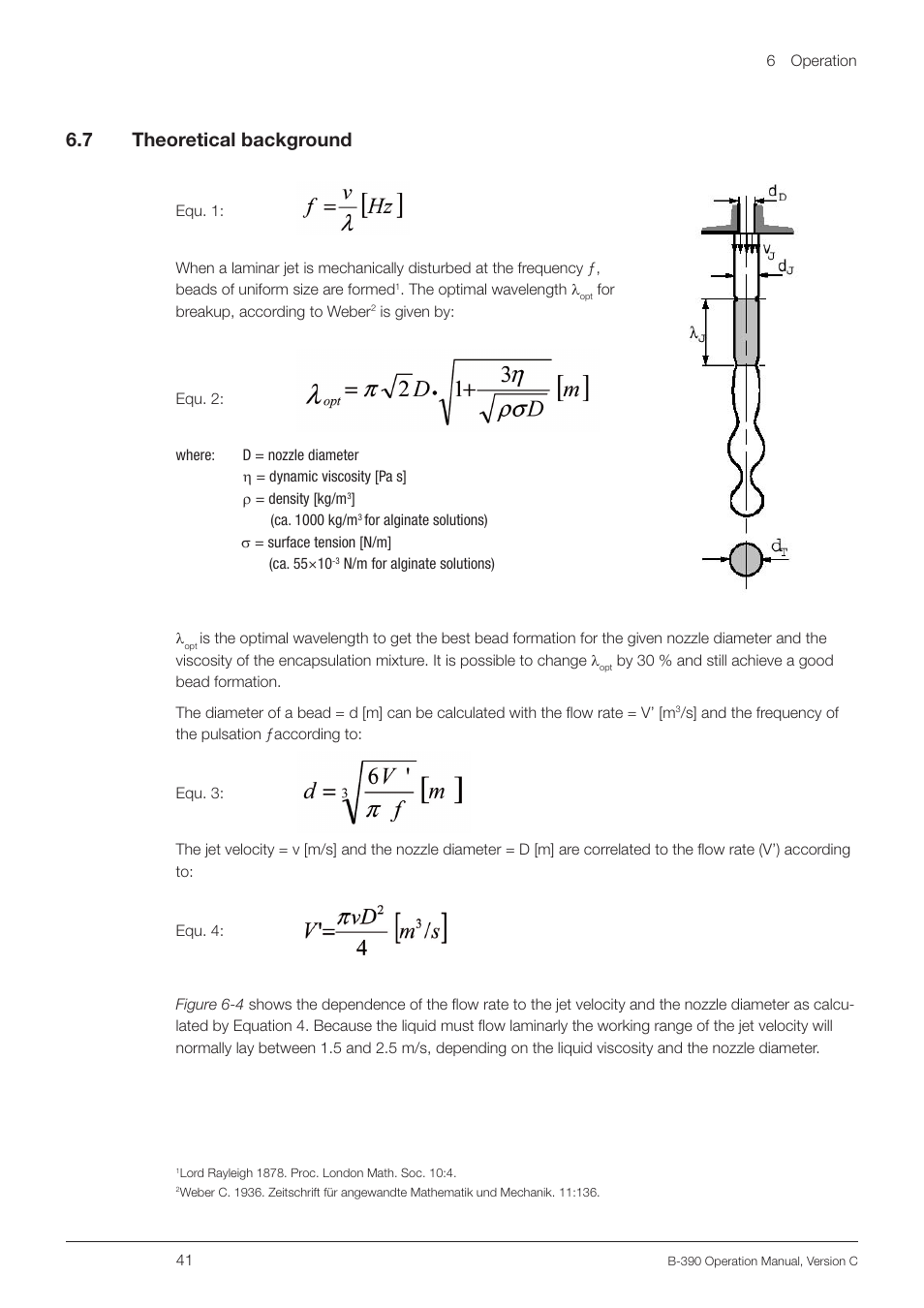 7 theoretical background, Theoretical background, 6 .7 theoretical background | BUCHI Encapsulator B-390 User Manual | Page 41 / 56
