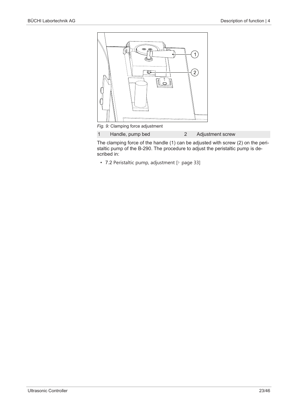 BUCHI Ultrasonic Package User Manual | Page 23 / 46