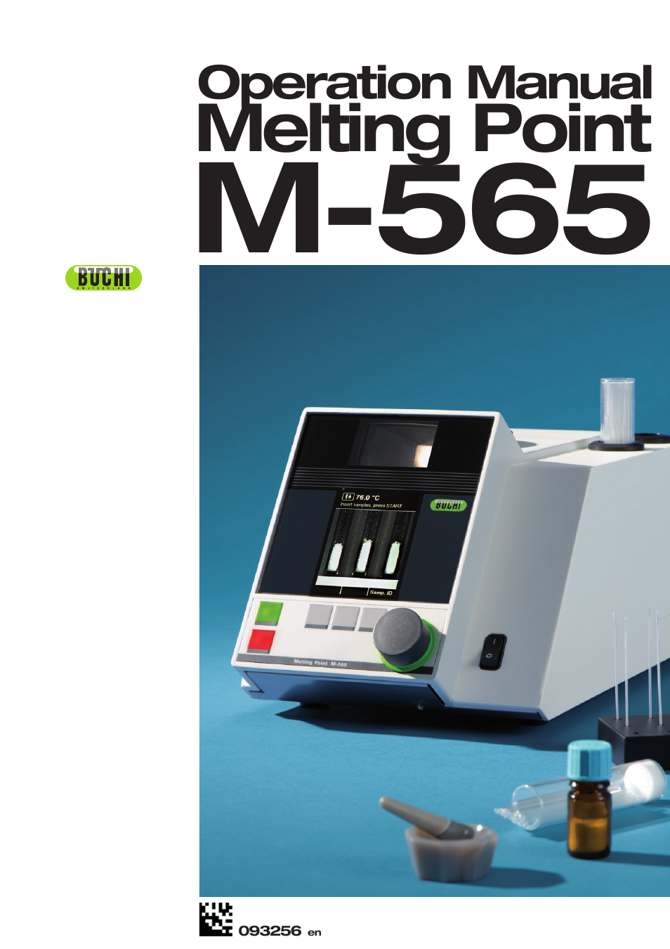 BUCHI Melting Point M-565 User Manual | 60 pages