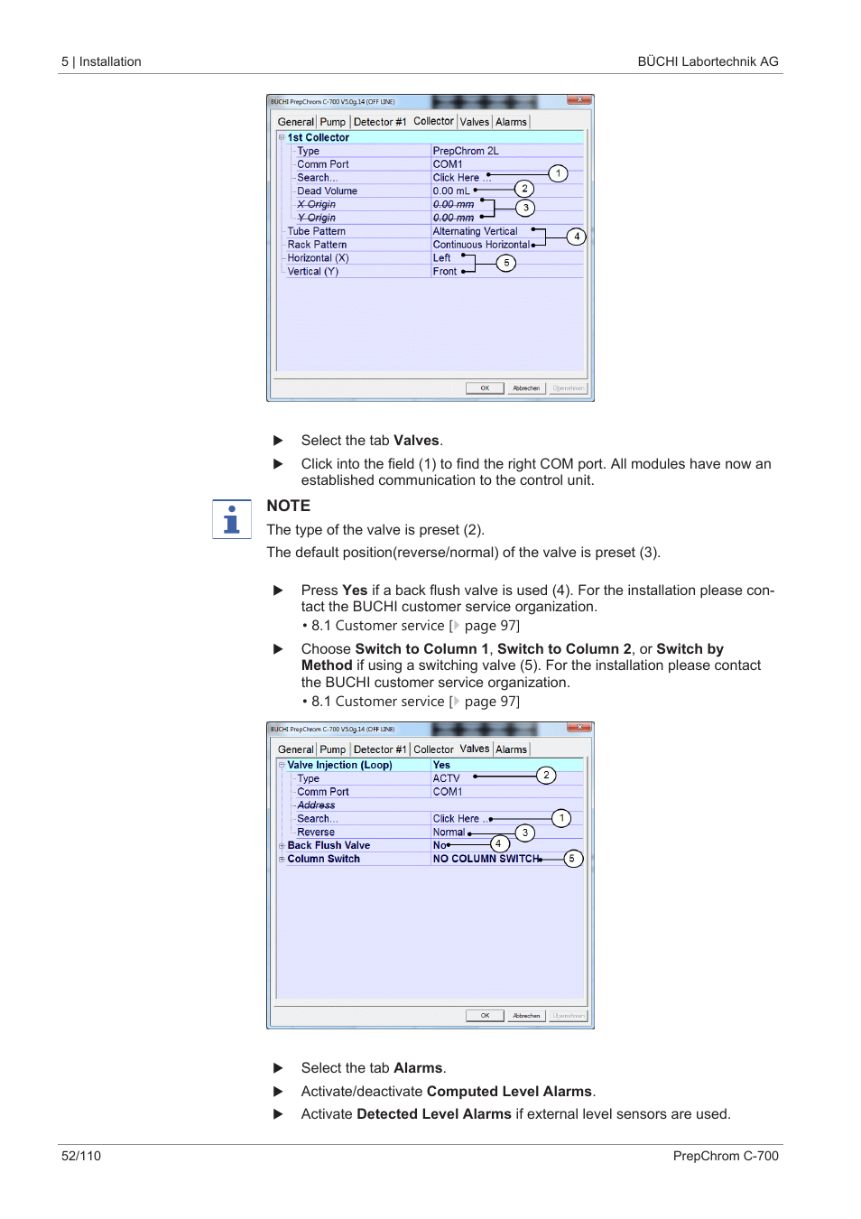 BUCHI PrepChrom C-700 User Manual | Page 52 / 110