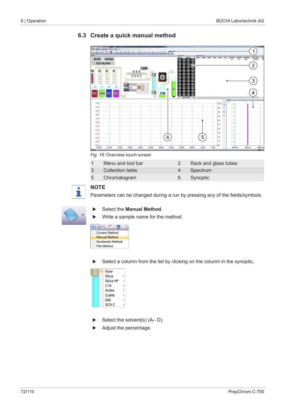 3 create a quick manual method | BUCHI PrepChrom C-700 User Manual | Page 72 / 110