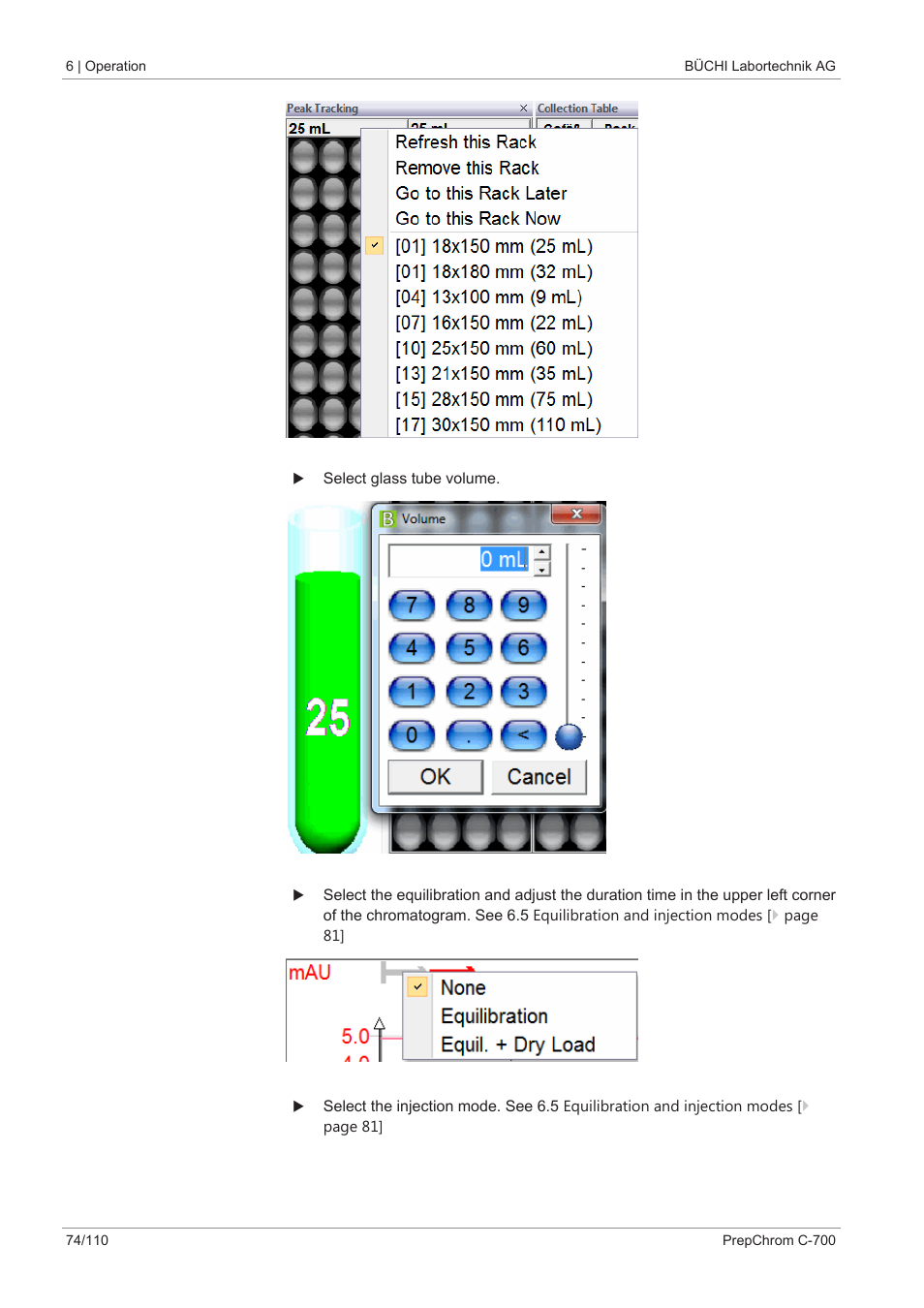 BUCHI PrepChrom C-700 User Manual | Page 74 / 110