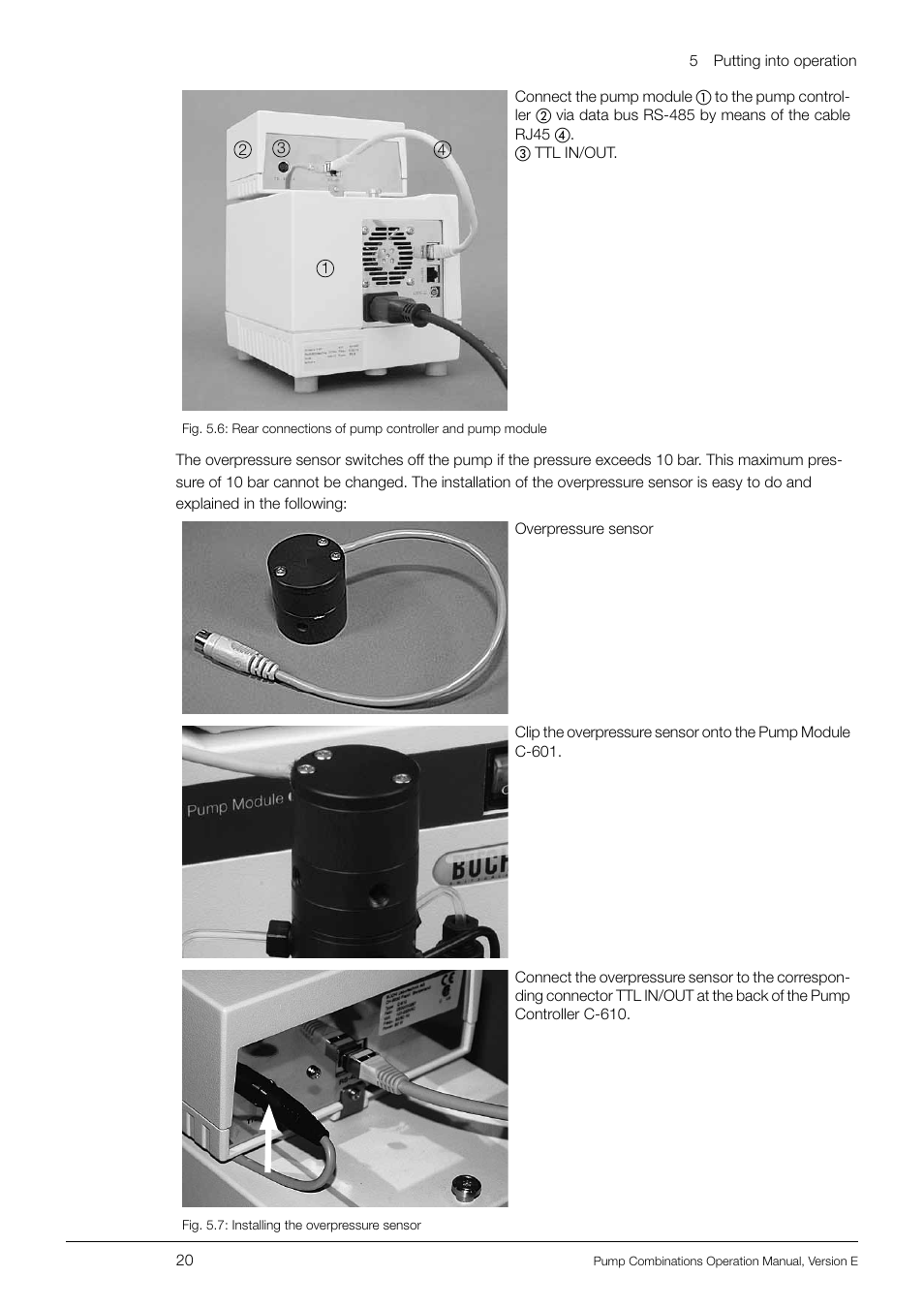 BUCHI Pump Module C-605 User Manual | Page 20 / 50