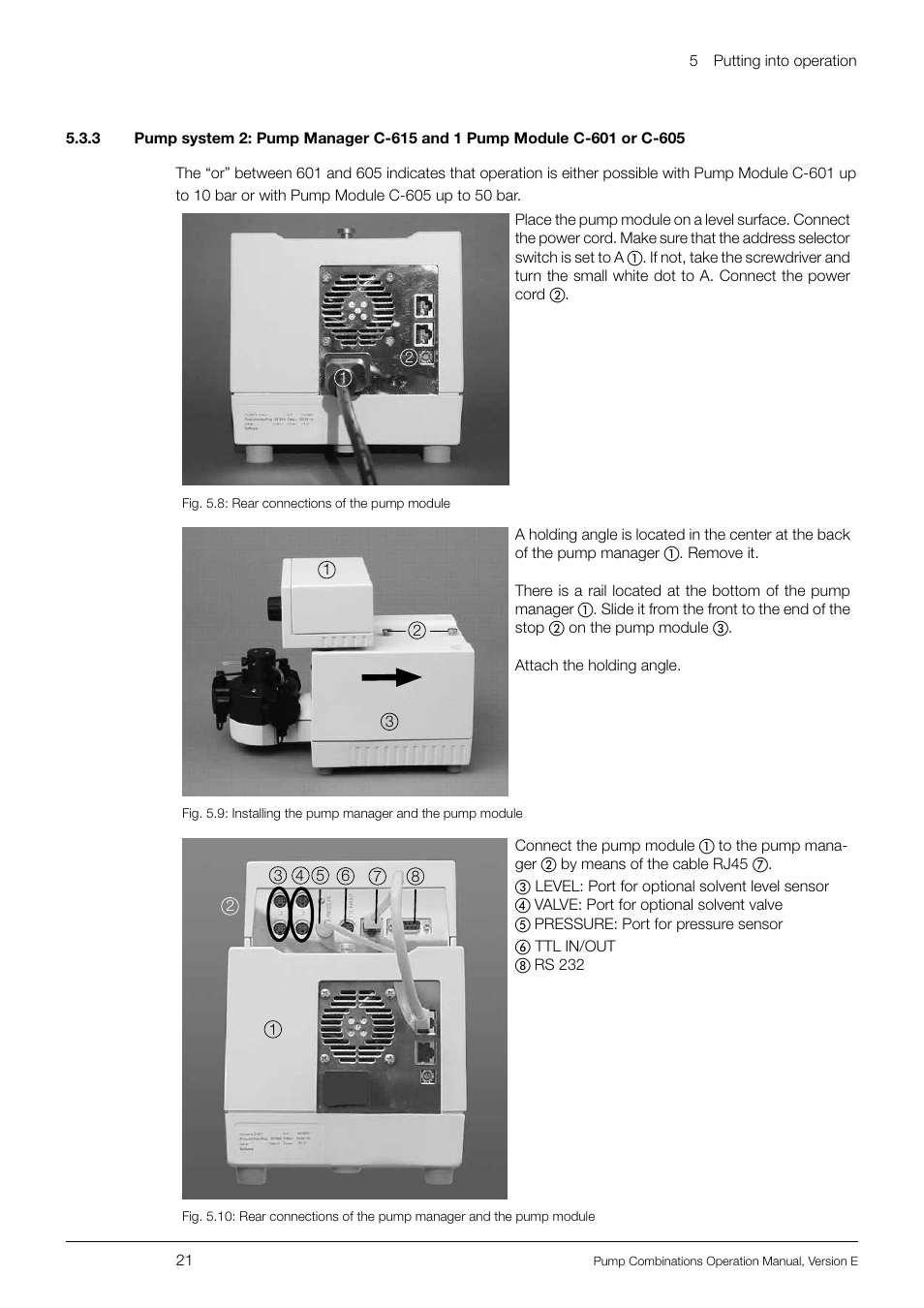 BUCHI Pump Module C-605 User Manual | Page 21 / 50