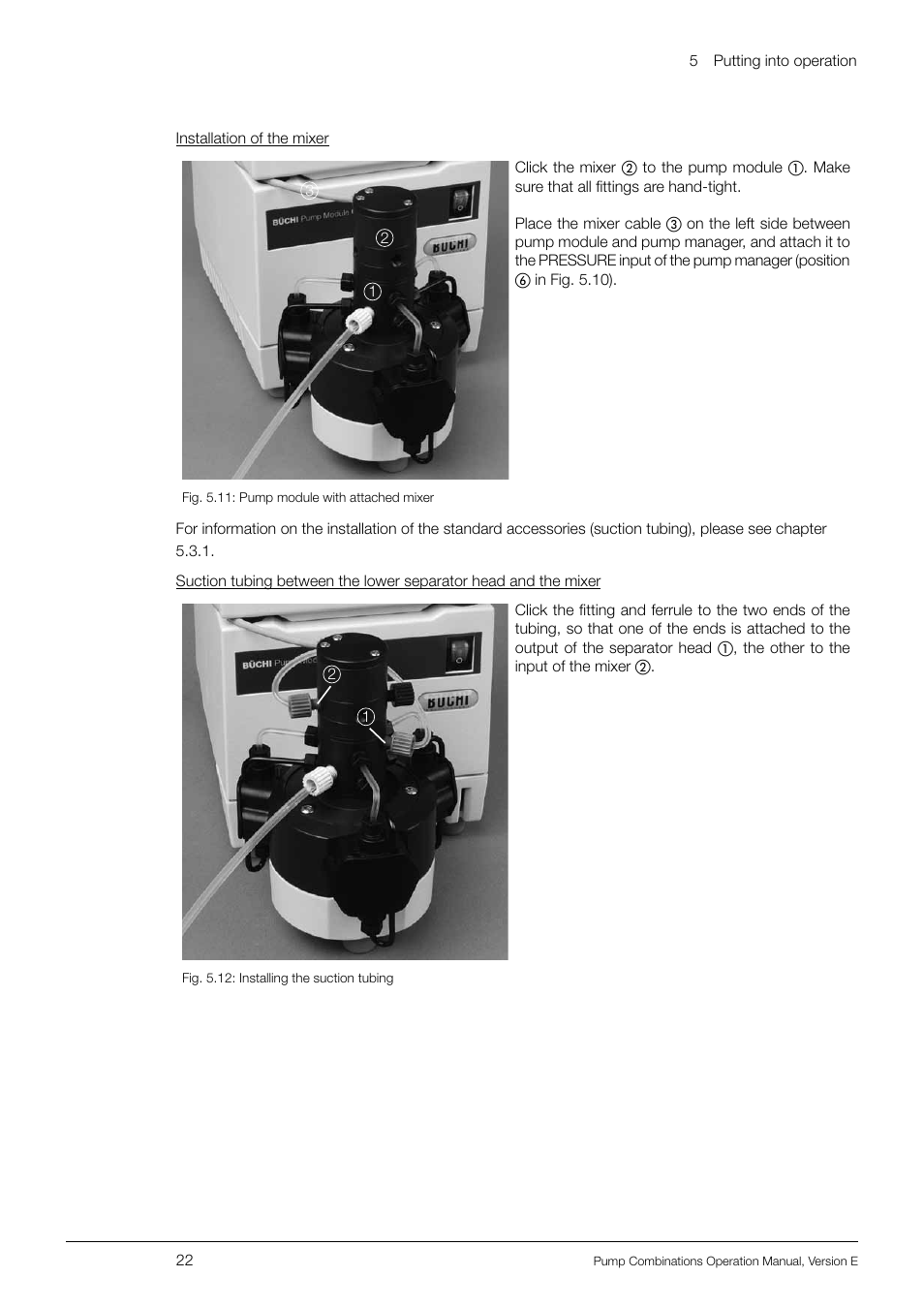 BUCHI Pump Module C-605 User Manual | Page 22 / 50