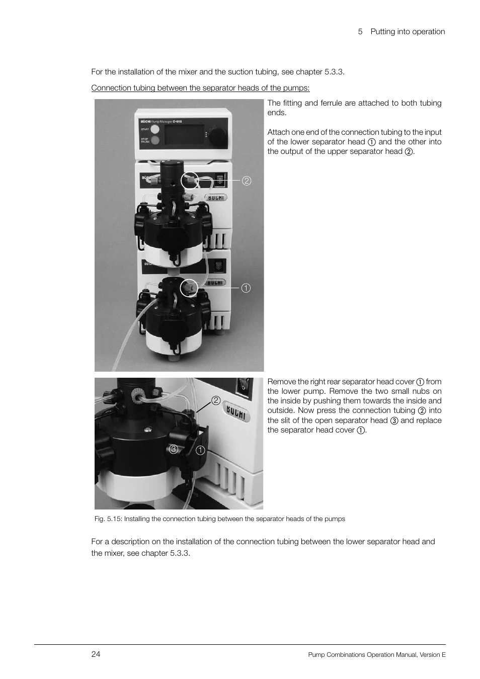 BUCHI Pump Module C-605 User Manual | Page 24 / 50