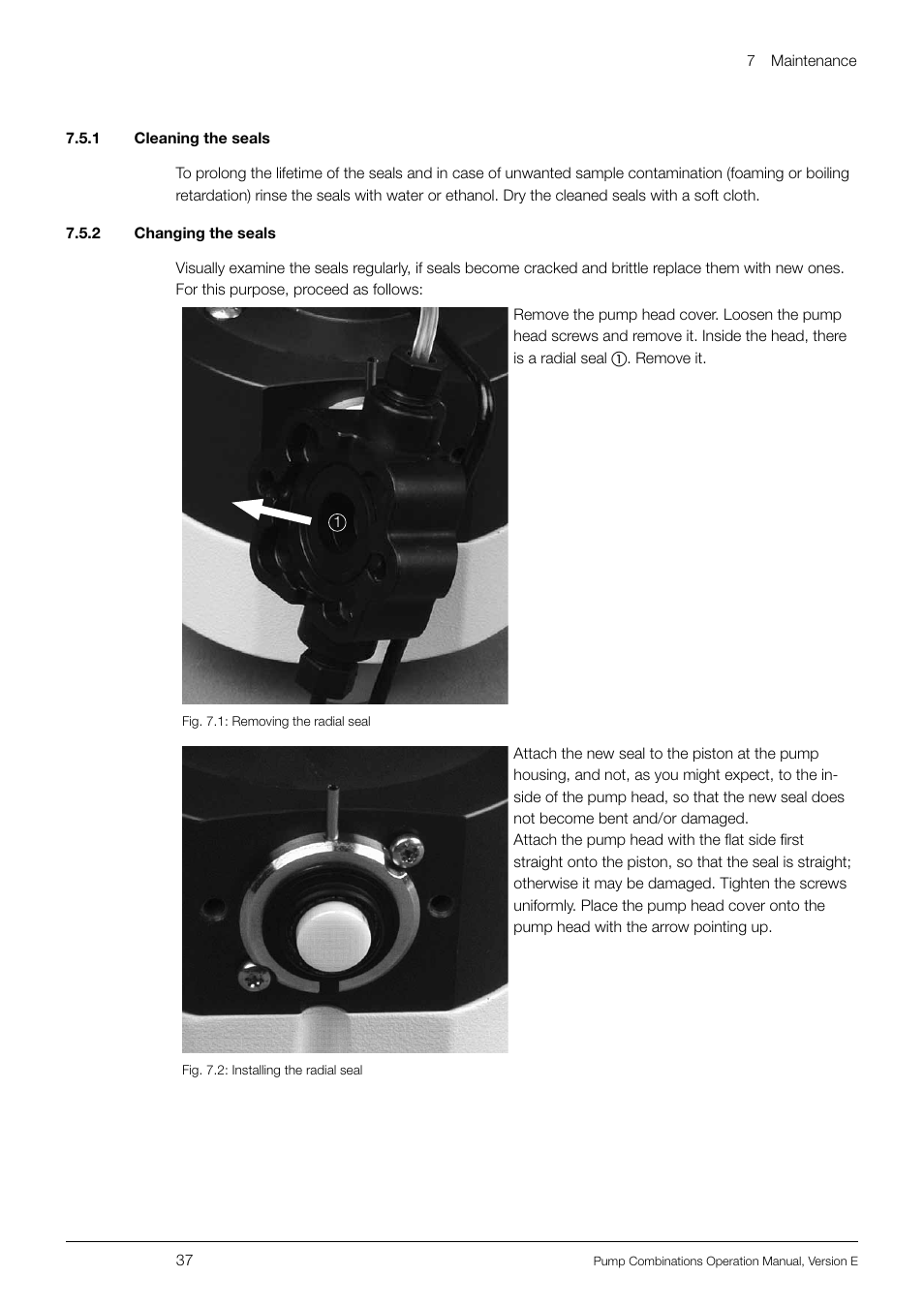 BUCHI Pump Module C-605 User Manual | Page 37 / 50