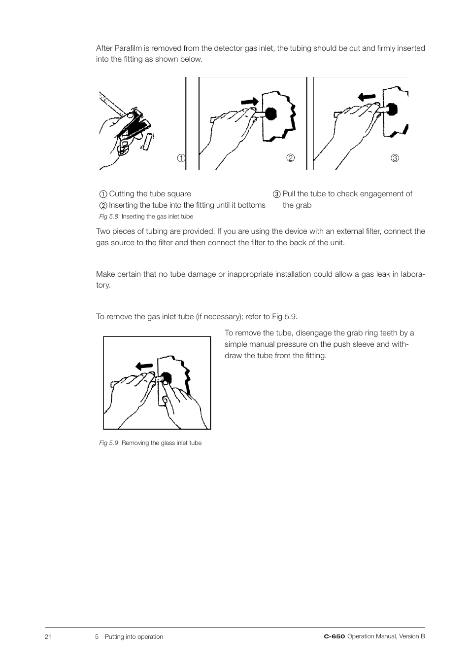 BUCHI ELS Detector C-650 User Manual | Page 21 / 56