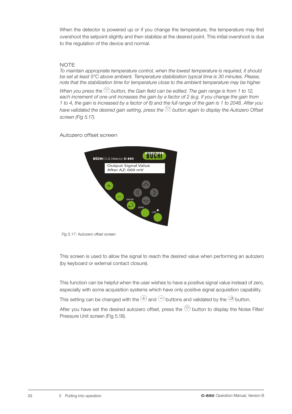 BUCHI ELS Detector C-650 User Manual | Page 29 / 56