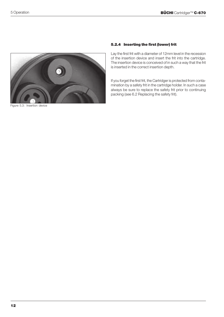 BUCHI Cartridge C-670 User Manual | Page 14 / 26
