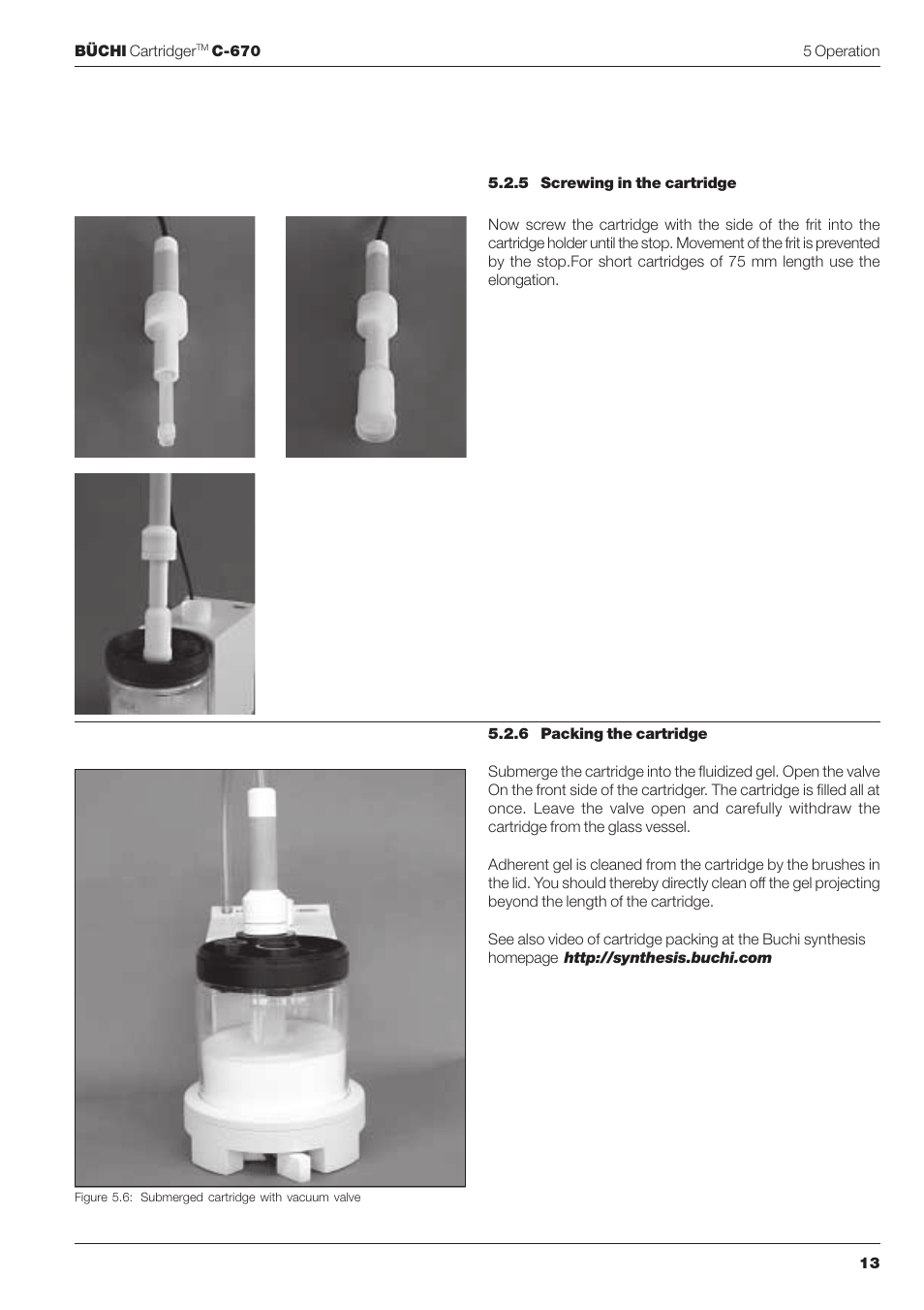 BUCHI Cartridge C-670 User Manual | Page 15 / 26