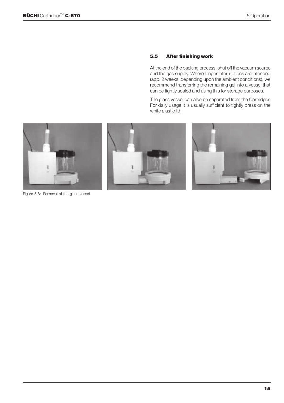 BUCHI Cartridge C-670 User Manual | Page 17 / 26