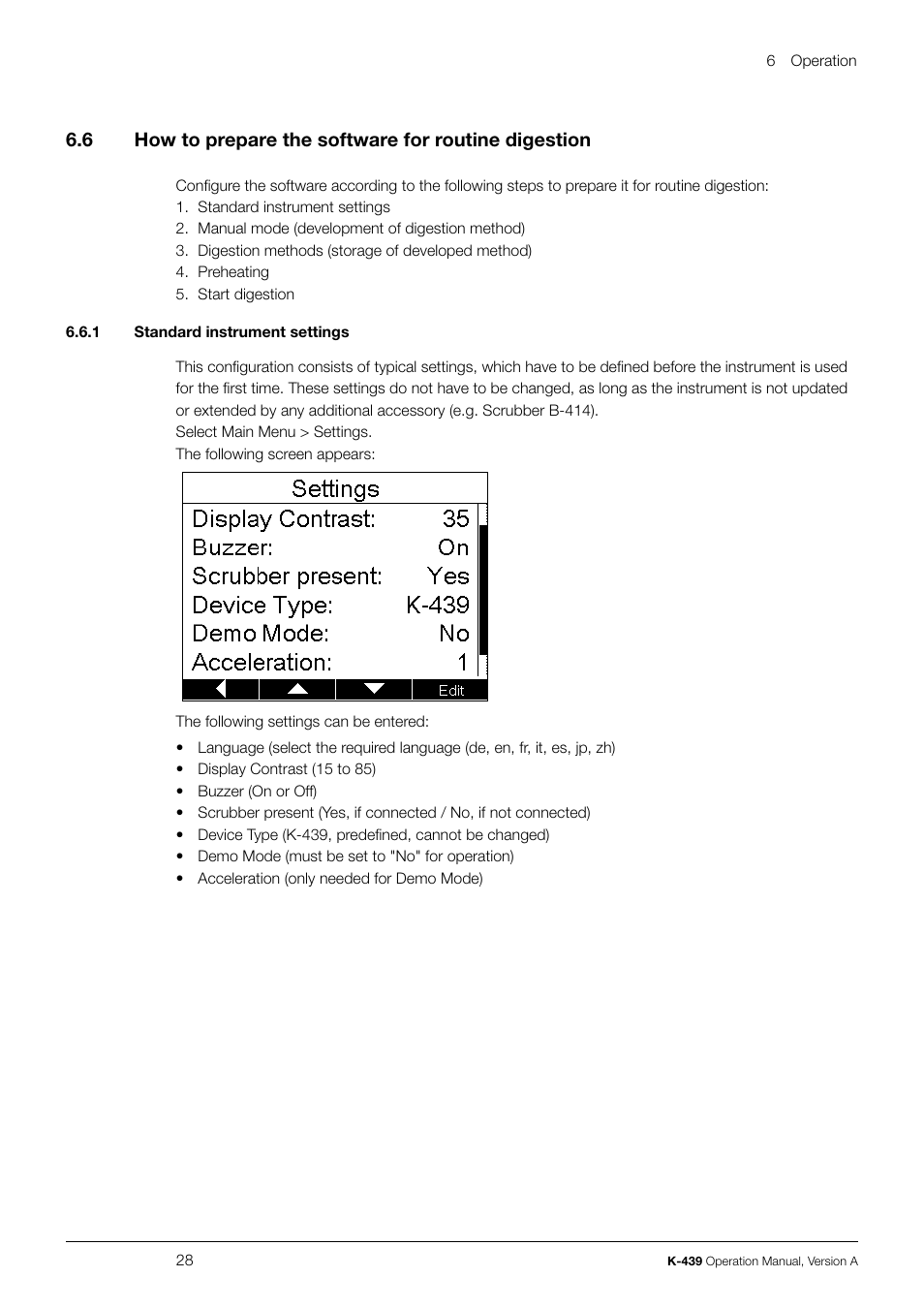 BUCHI SpeedDigester K-439 User Manual | Page 28 / 70
