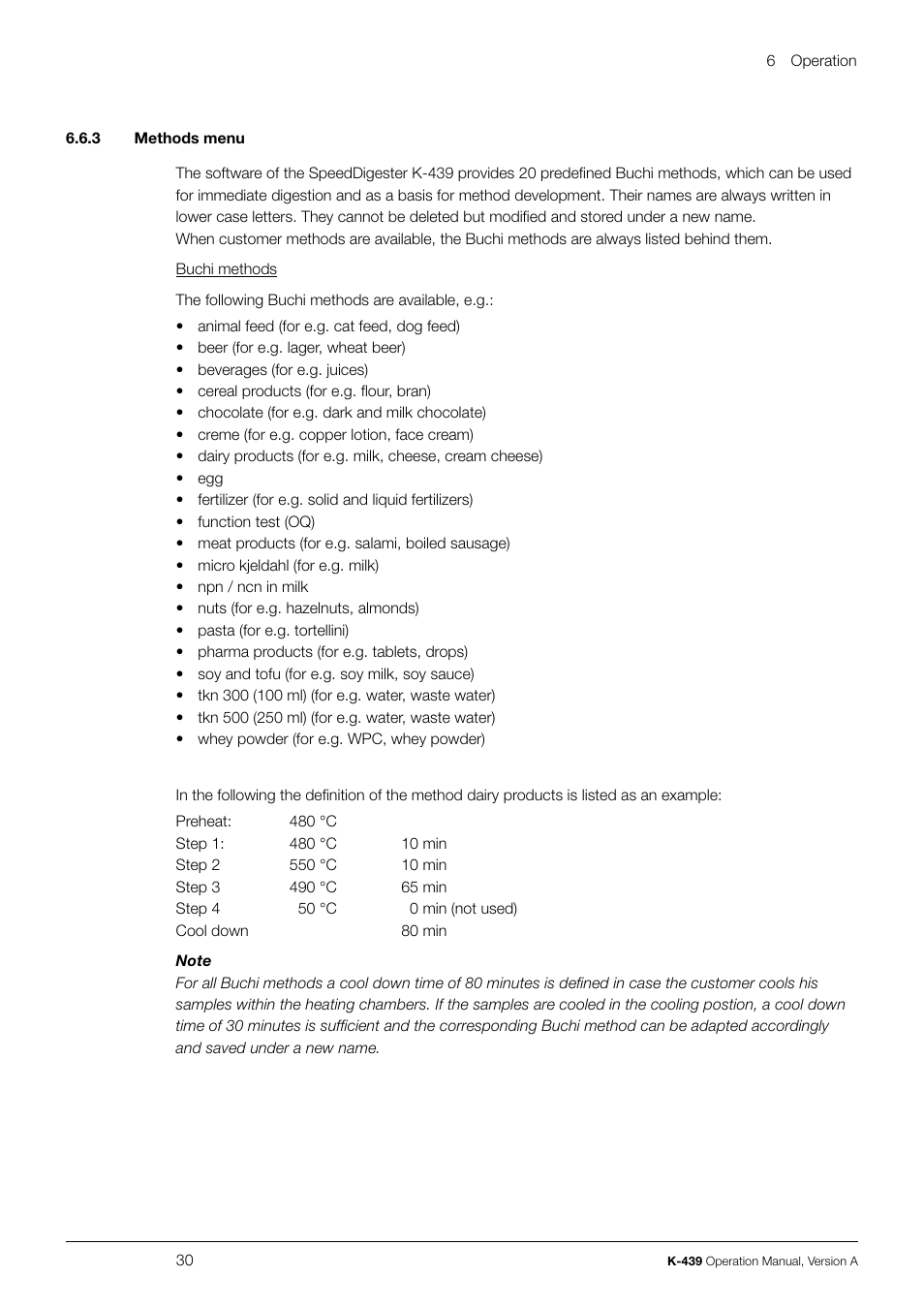 BUCHI SpeedDigester K-439 User Manual | Page 30 / 70
