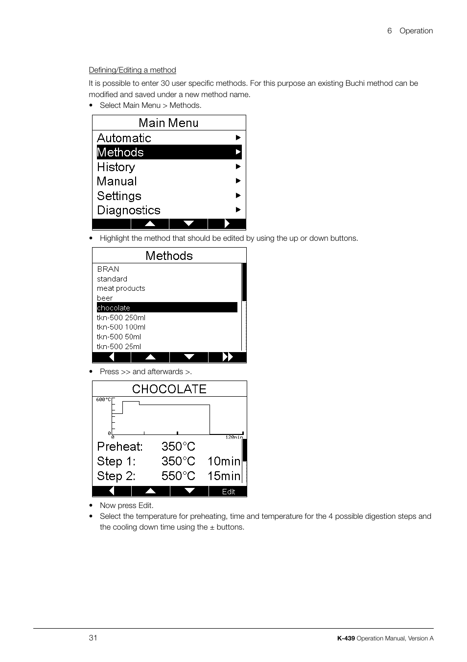 BUCHI SpeedDigester K-439 User Manual | Page 31 / 70