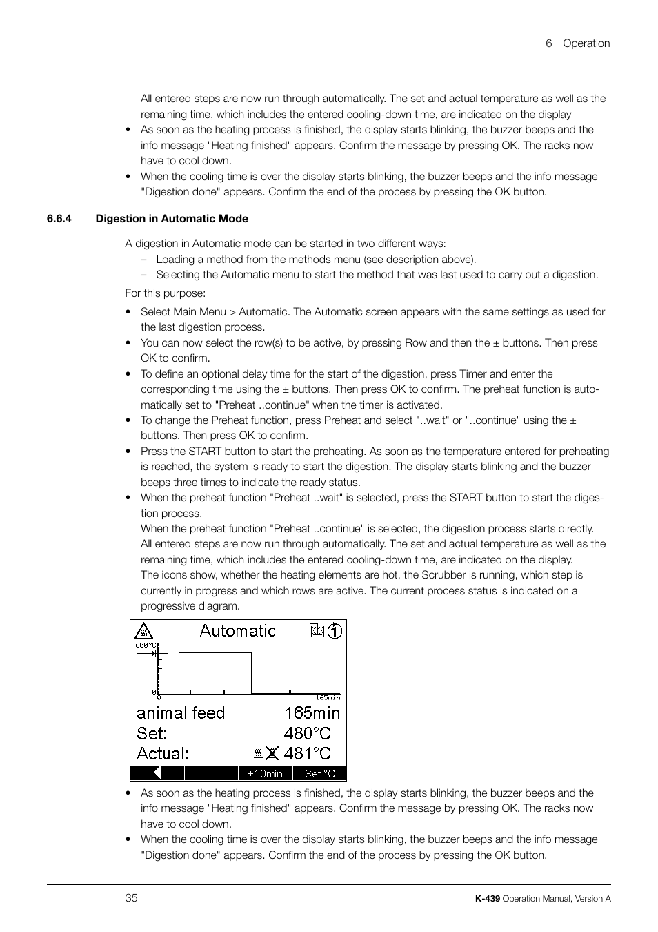BUCHI SpeedDigester K-439 User Manual | Page 35 / 70