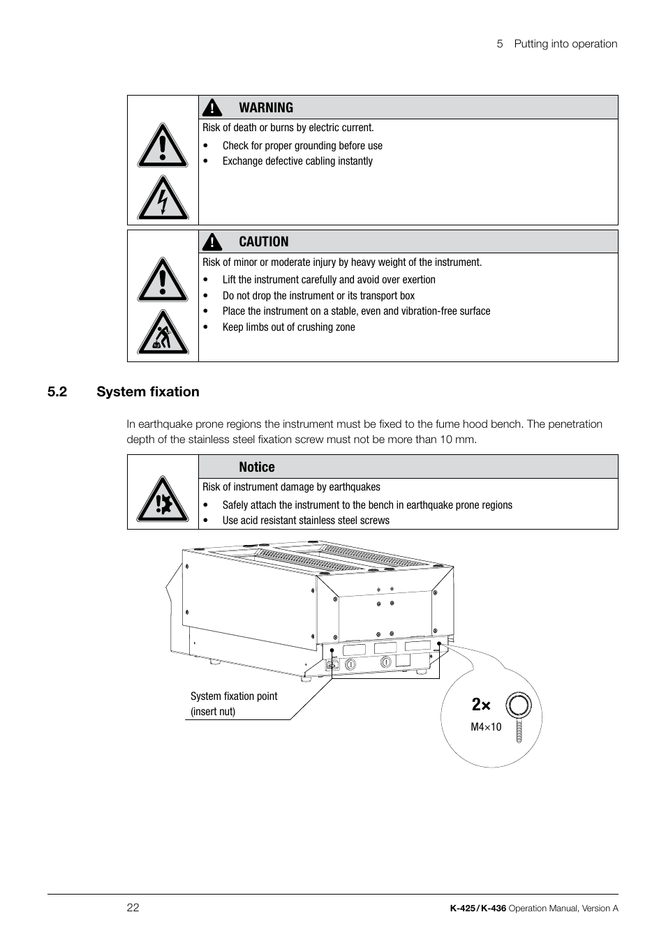 BUCHI SpeedDigester K-436 User Manual | Page 22 / 58