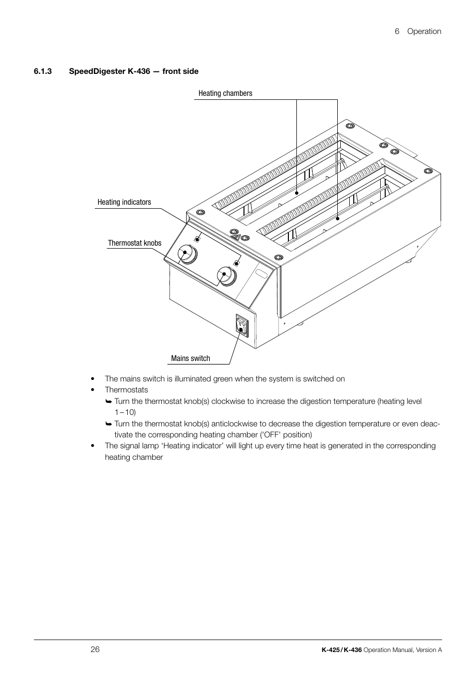 BUCHI SpeedDigester K-436 User Manual | Page 26 / 58