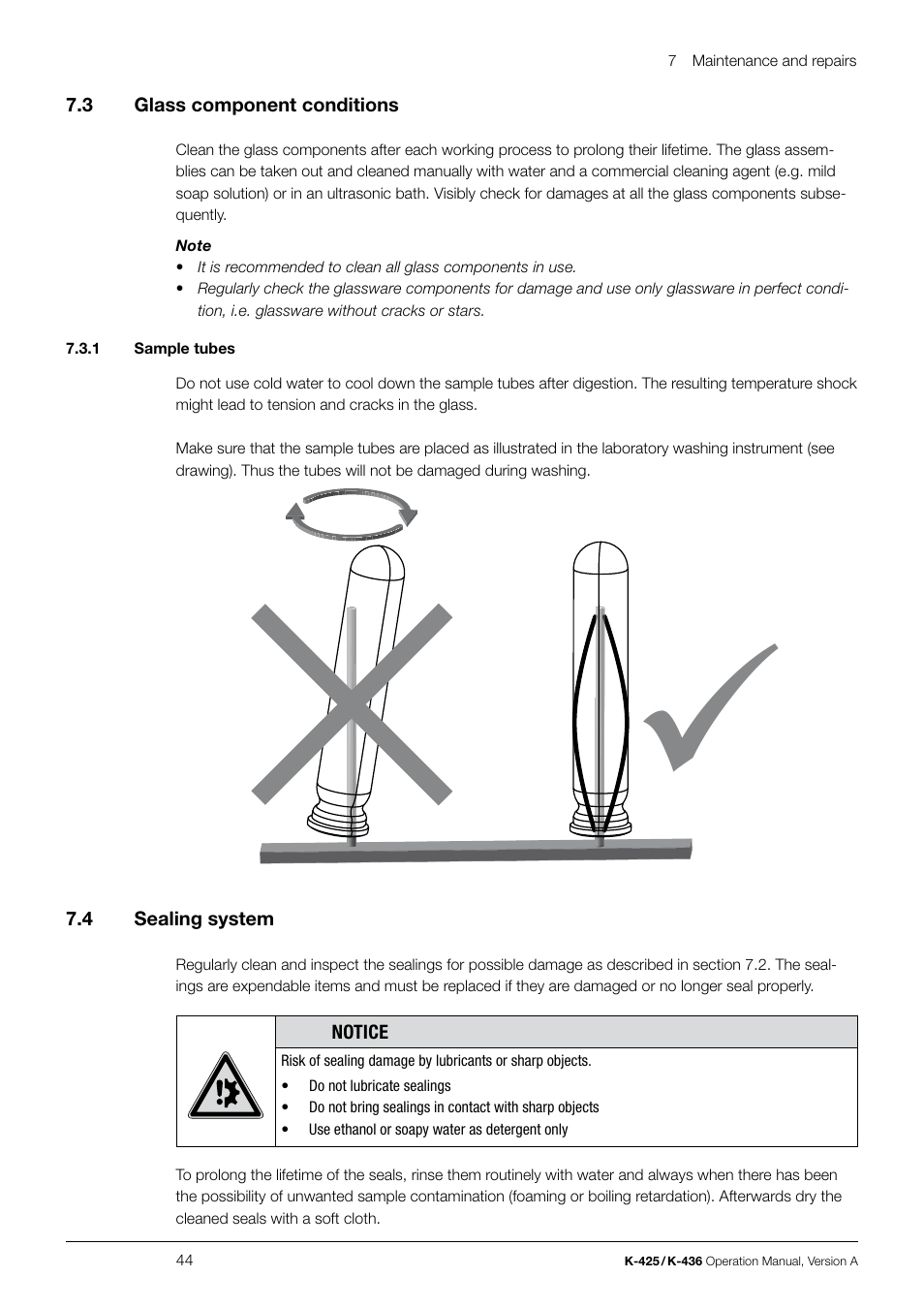 BUCHI SpeedDigester K-436 User Manual | Page 44 / 58